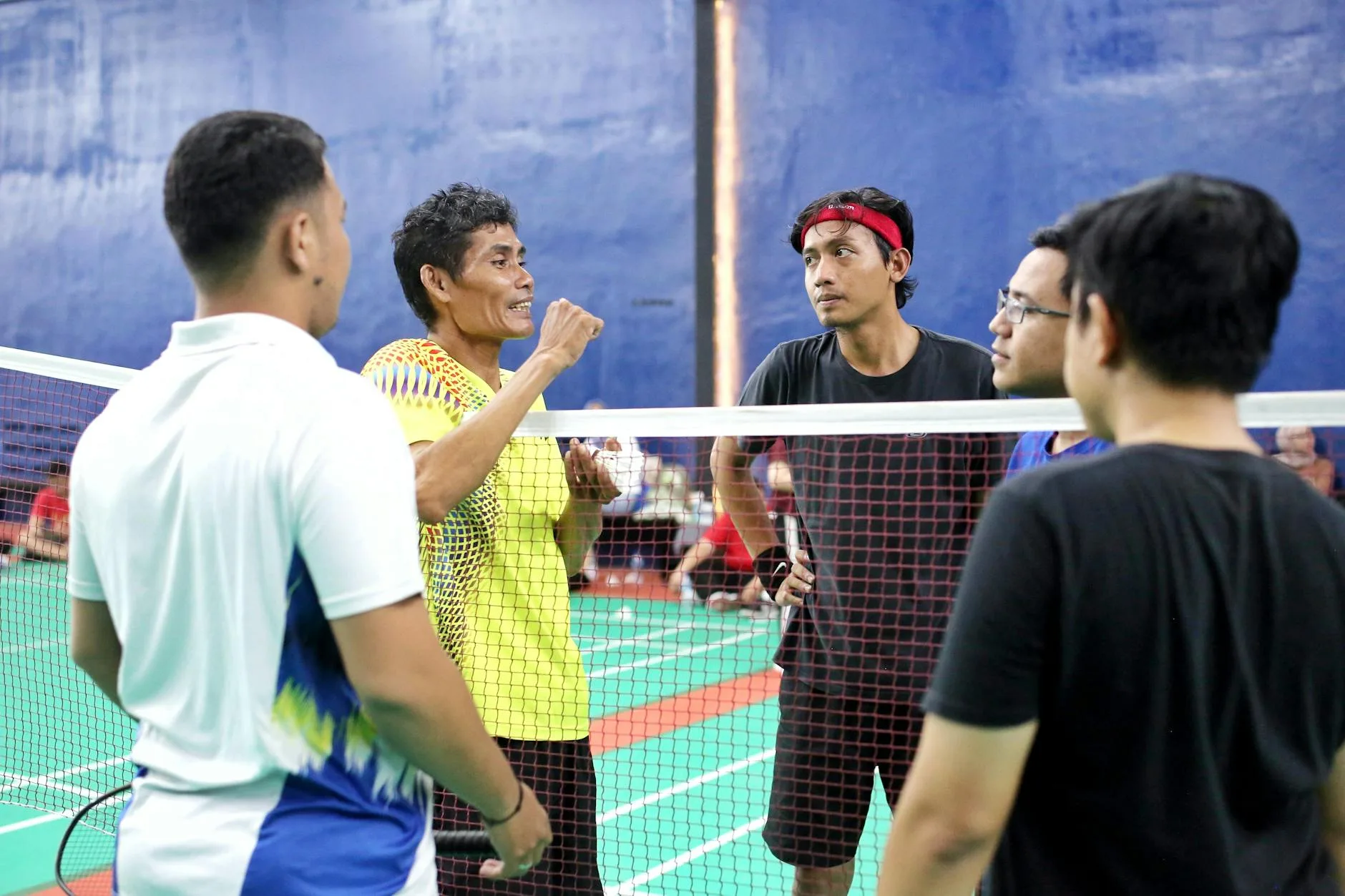 Ganda campuran badminton